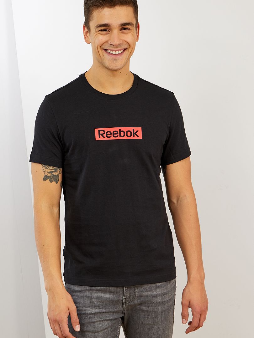 Camiseta 'Reebok' NEGRO - Kiabi