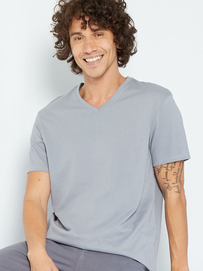 Camisetas basicas hombre kiabi new arrivals