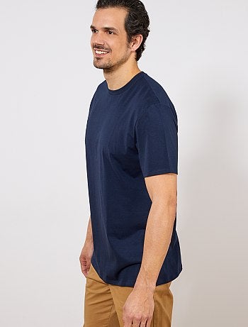 Hombre de más de 1’90m - Camiseta regular de algodón puro +1,90 m - Kiabi