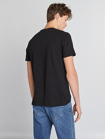 Hombre de más de 1’90m - Camiseta regular de algodón puro +1,90 m - Kiabi