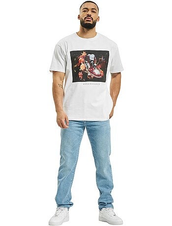 Camiseta renairssance diseño pintar para hombre - mister tee