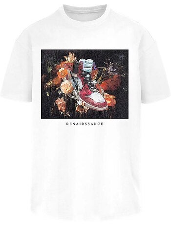 Camiseta renairssance diseño pintar para hombre - mister tee