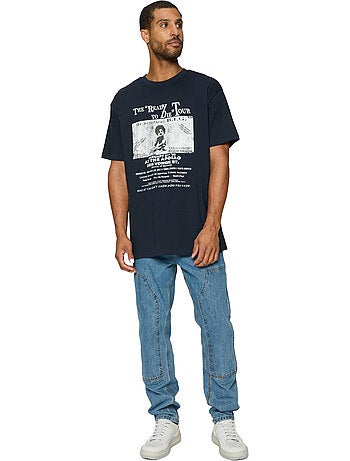 Camiseta retro poster diseño biggie para hombre - mister tee
