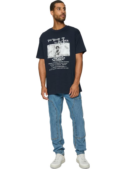 Camiseta retro poster diseño biggie para hombre - mister tee - Kiabi