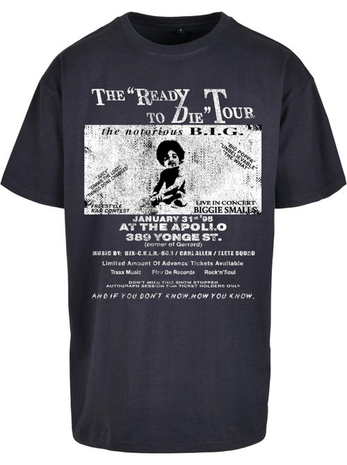Camiseta retro poster diseño biggie para hombre - mister tee - Kiabi