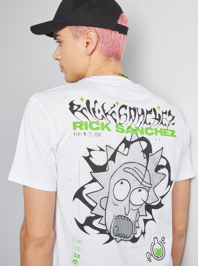 Camiseta 'Rick & Morty' blanco - Kiabi