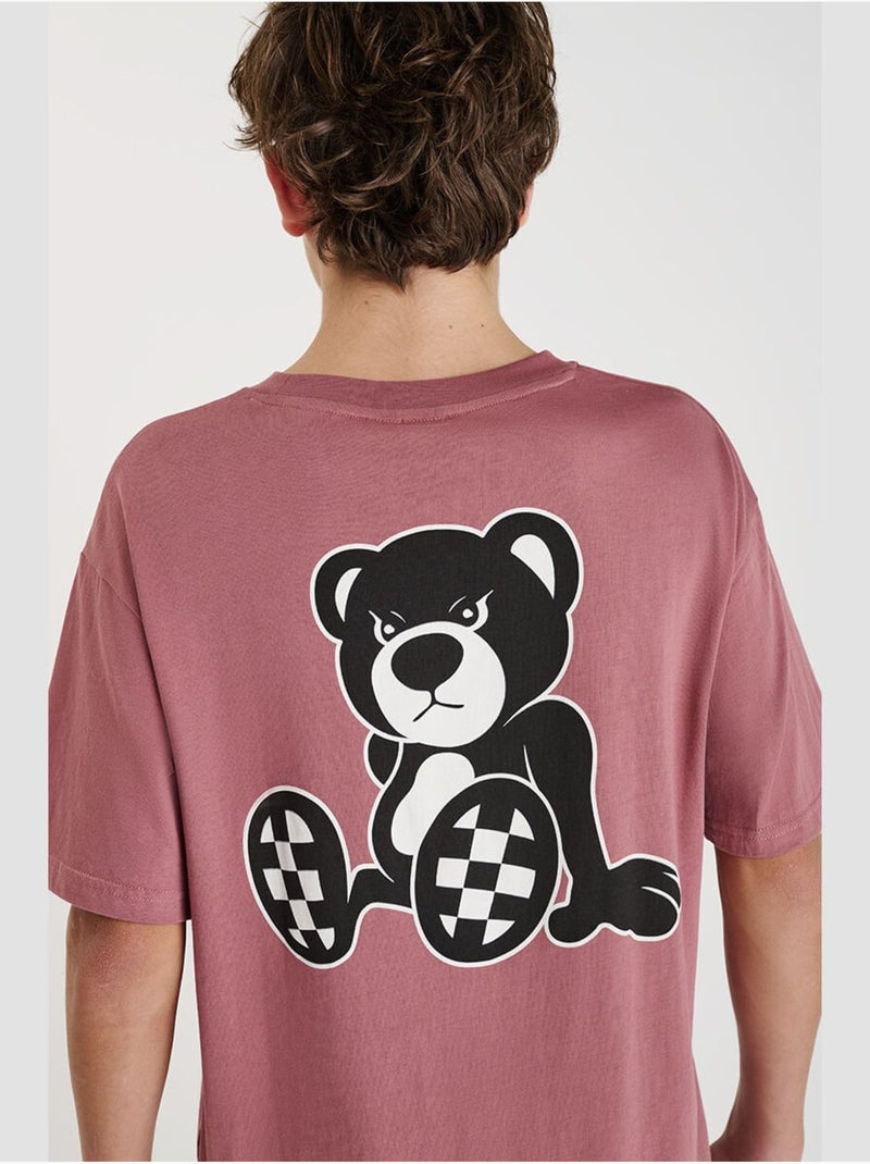 Camiseta RIGABÓ Rosa - Kiabi