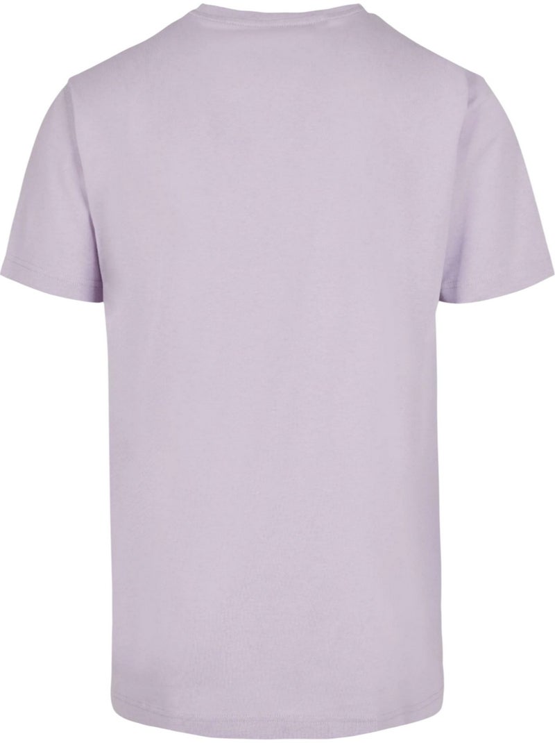 Camiseta righteous diseño rosas para hombre - mister tee Malva lila - Kiabi