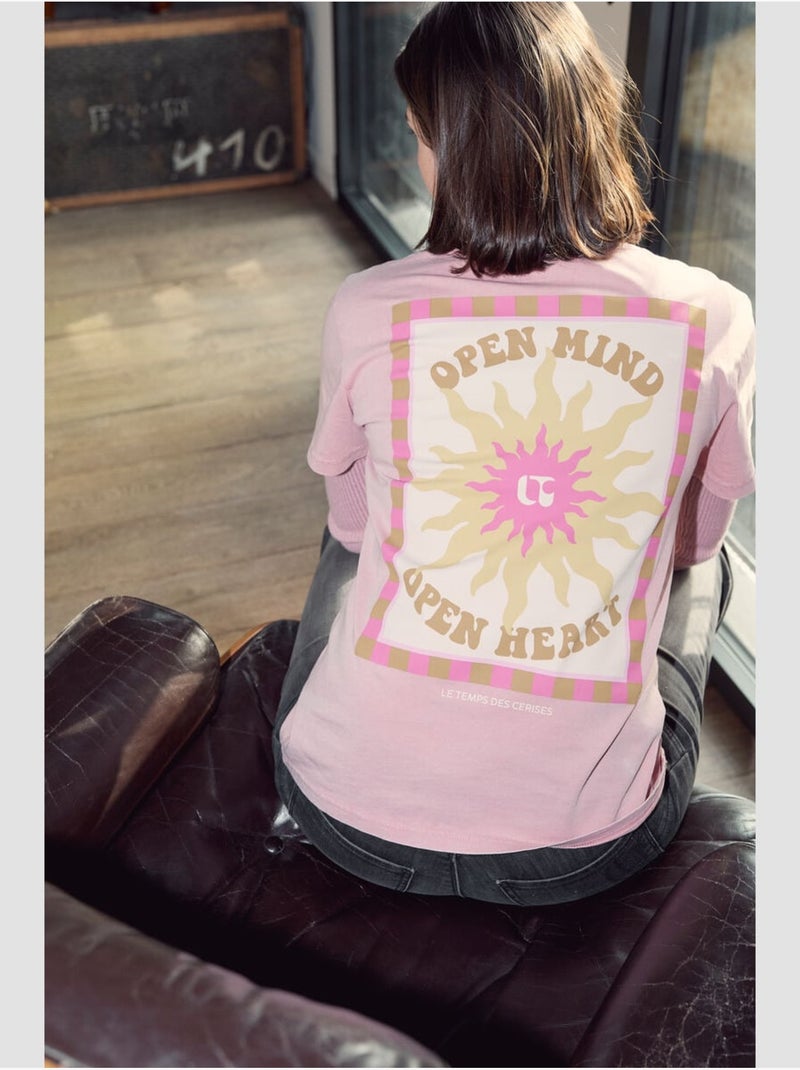 Camiseta RINAGI Rosa - Kiabi