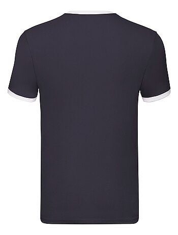 Camiseta ringer 160 para hombre - fruit of the loom
