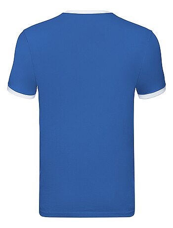 Camiseta ringer 160 para hombre - fruit of the loom