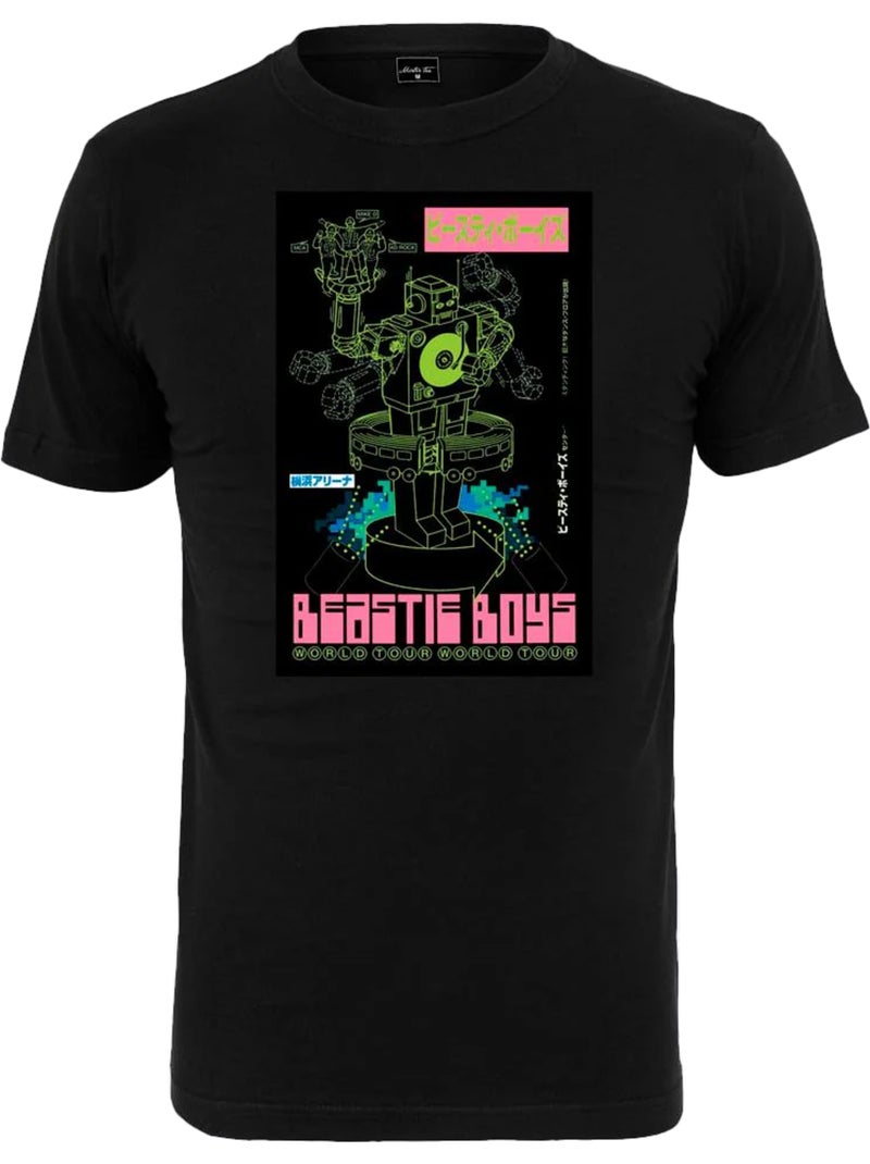 Camiseta robot diseño beastie boys para hombre - mister tee Negro - Kiabi