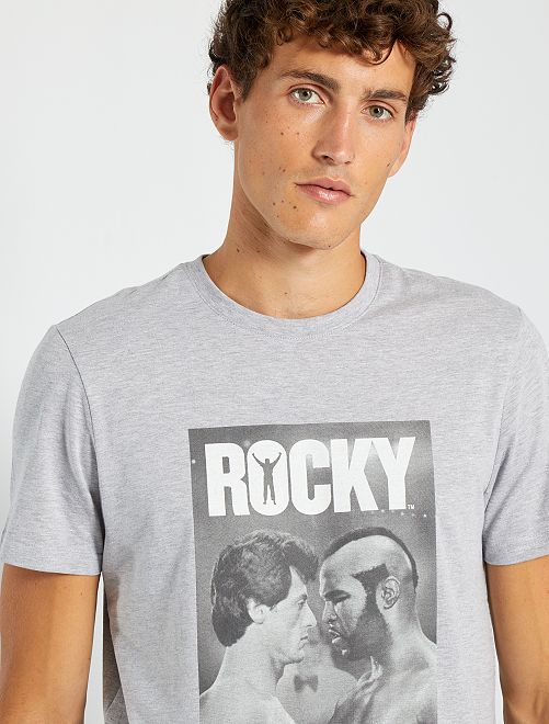Camiseta 'Rocky'                             GRIS 
