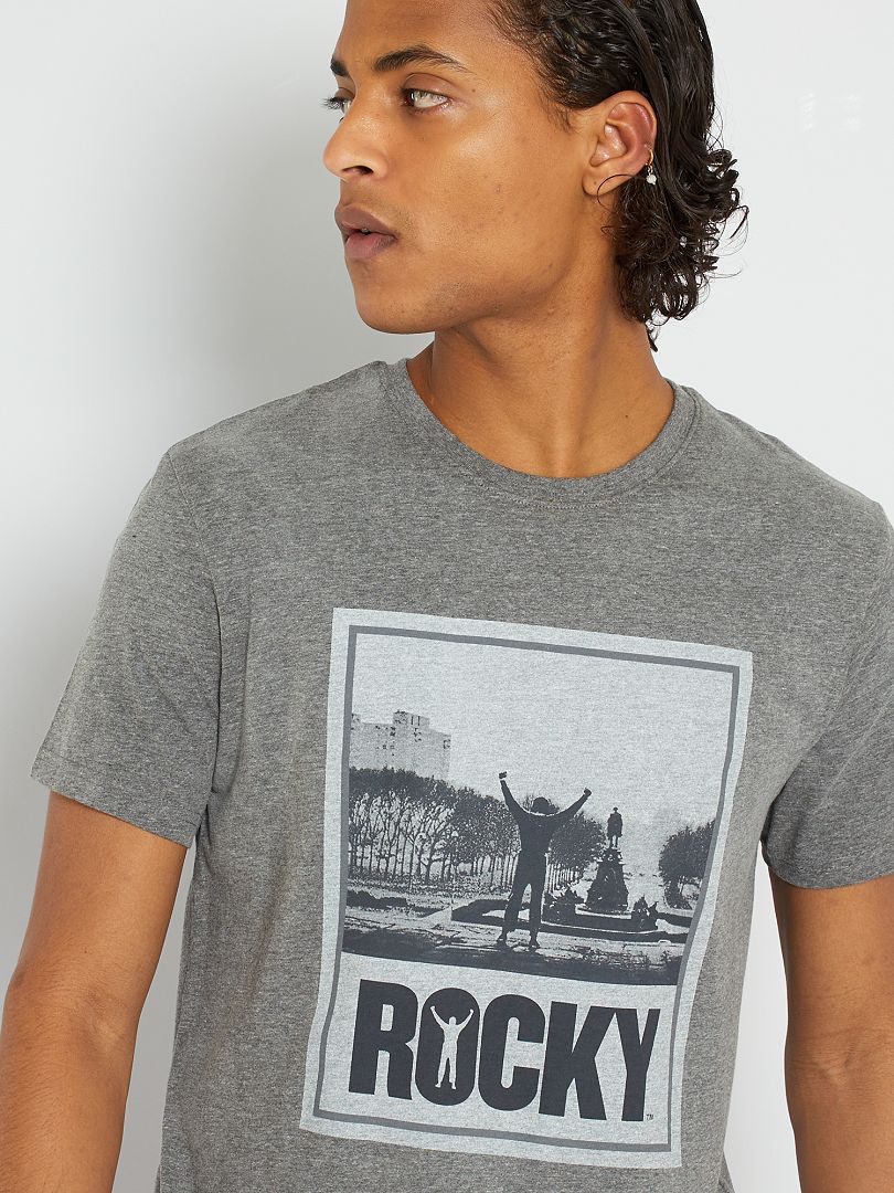Camiseta 'Rocky' GRIS - Kiabi