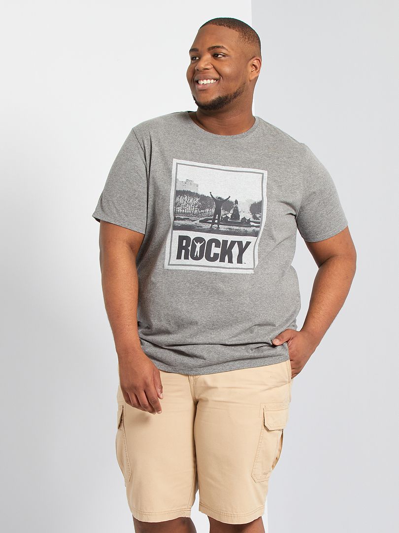 Camiseta 'Rocky' GRIS - Kiabi