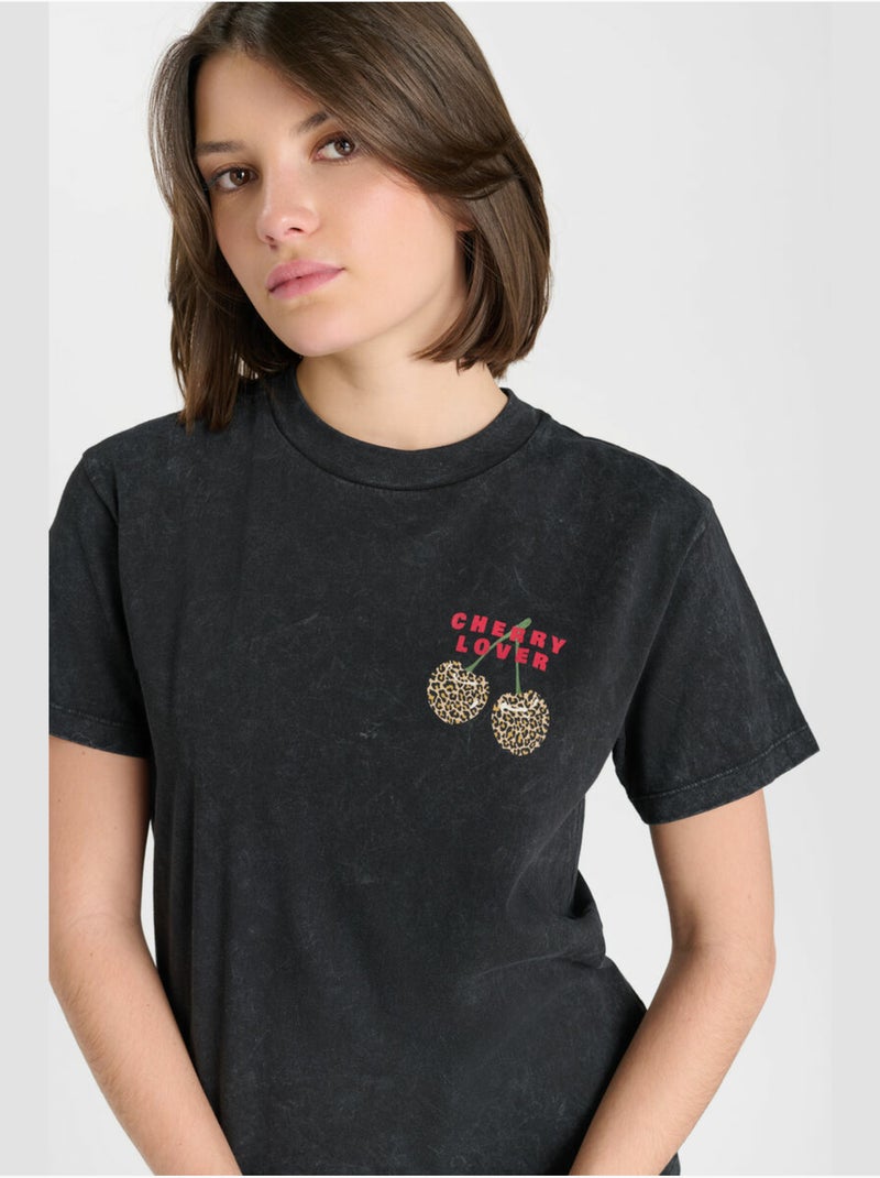 Camiseta rockygi Negro - Kiabi