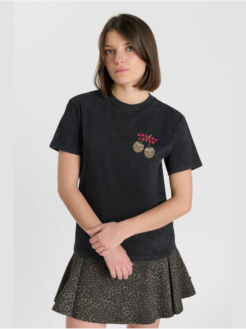 Camiseta rockygi Negro - Kiabi