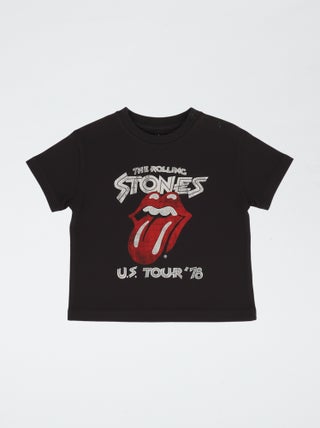 Camiseta 'Rolling Stones' de manga corta