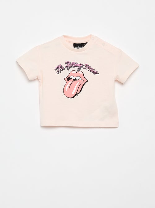 Camiseta 'Rolling Stones' de manga corta - Kiabi