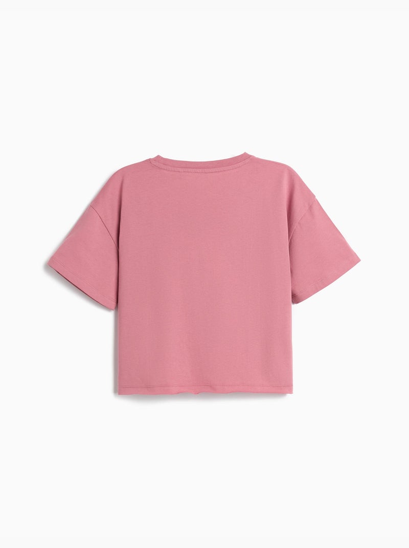 Camiseta Rolling Stones, MO Fashion Malva lila - Kiabi