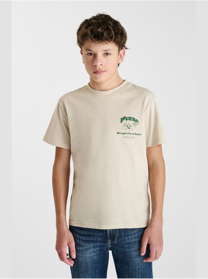 Camiseta ROMEBO Beige - Kiabi