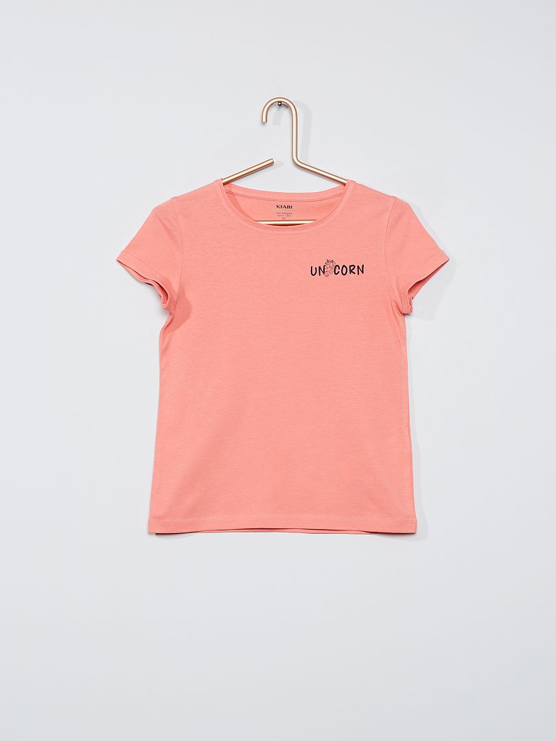 Camiseta ROSA - Kiabi