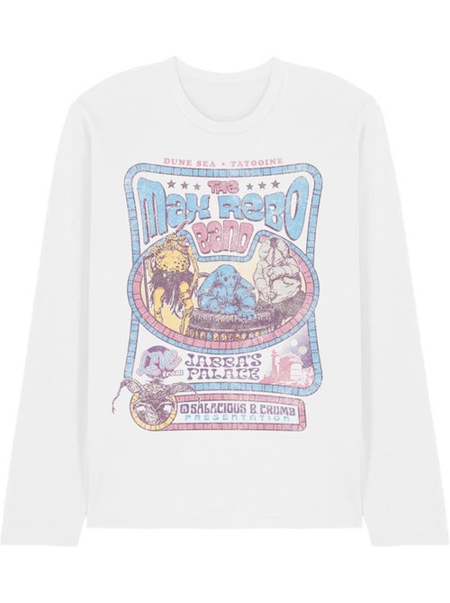Camiseta rotj max rebo band de manga larga para adultos unisex - star wars: the mandalorian - Kiabi