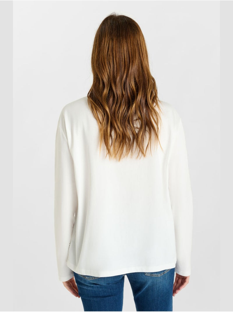 Camiseta ROUBY Blanco - Kiabi