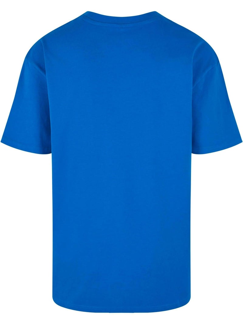 Camiseta rumble de pesado para hombre - mister tee Azul cobalto - Kiabi