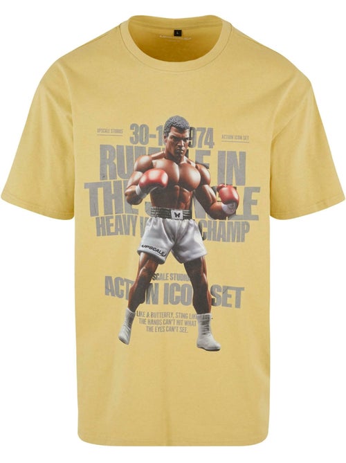 Camiseta rumble de pesado para hombre - mister tee - Kiabi