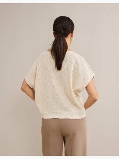 Camiseta rústica de punto, mo fashion - Kiabi