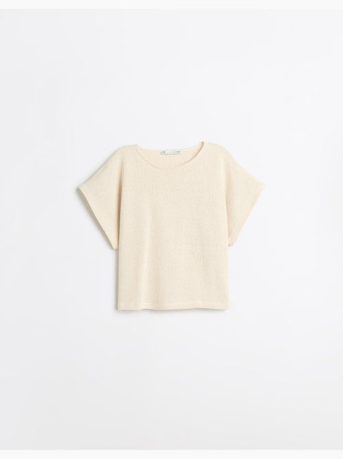 Camiseta rústica de punto, mo fashion - Kiabi