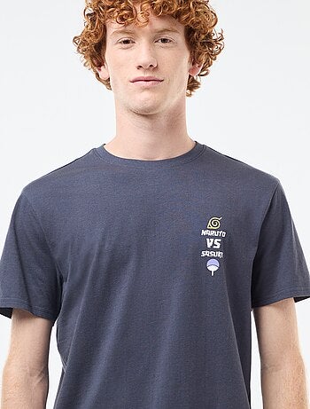 Camiseta 'Sahinler' 'Naruto Shipuden' de algodón