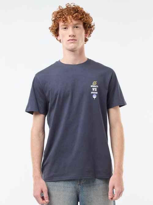 Camiseta 'Sahinler' 'Naruto Shipuden' de algodón - Kiabi