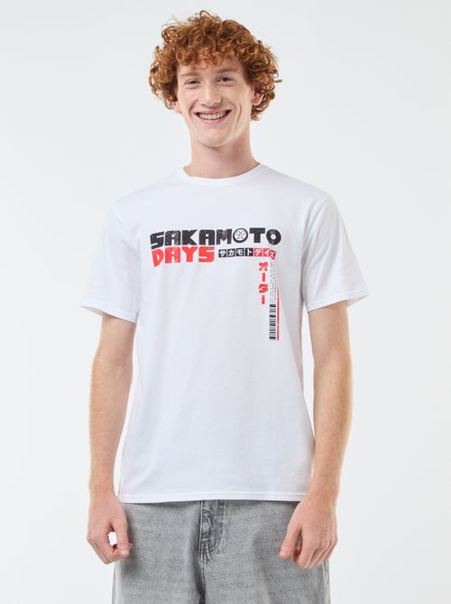 Camiseta Sahinler 'Sakamoto days' de algodón - Kiabi