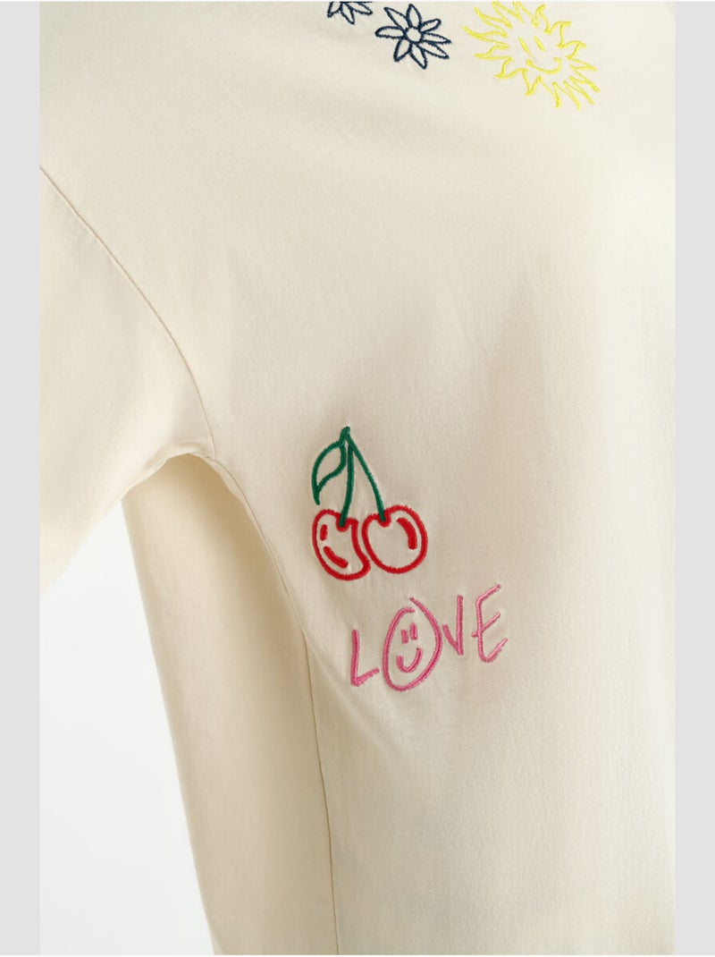 Camiseta SAMOGI Blanco - Kiabi