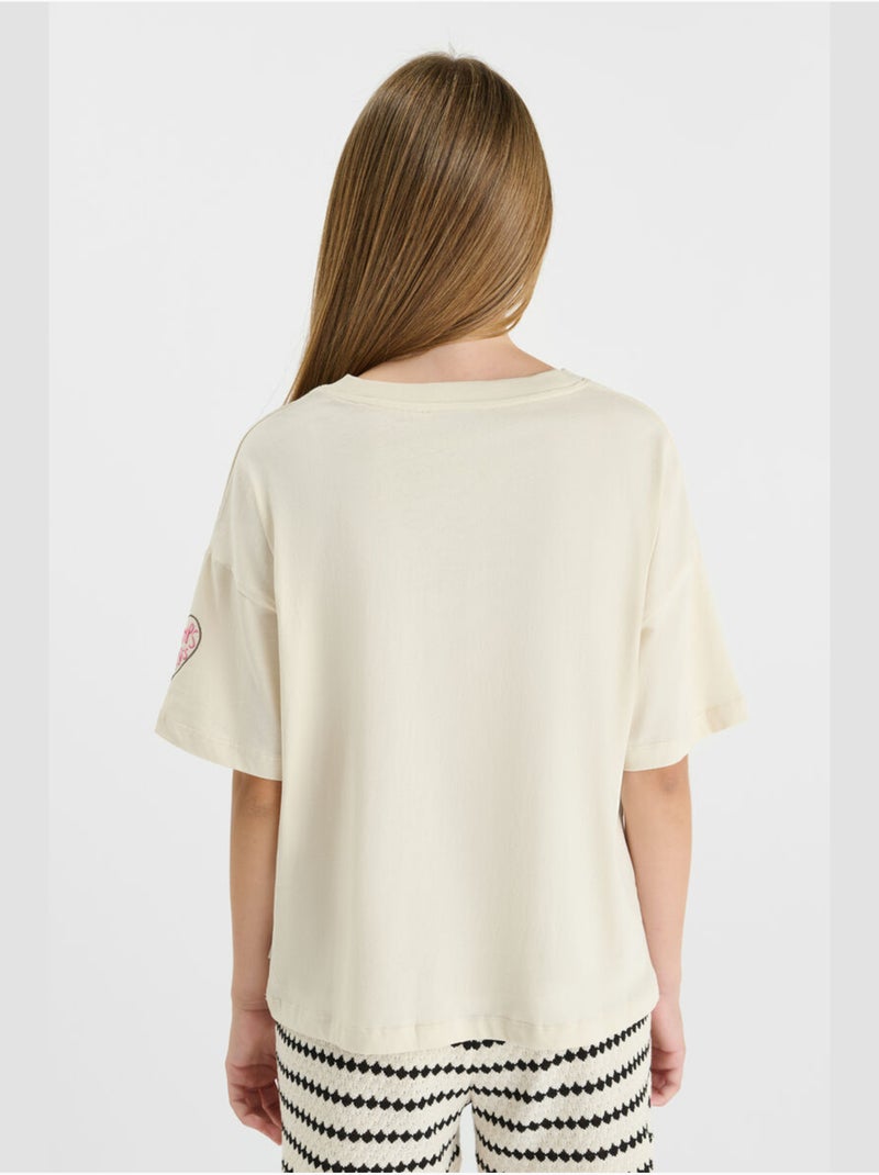 Camiseta SAMOGI Blanco - Kiabi