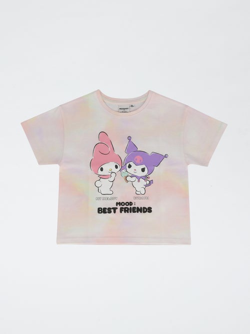 Camiseta 'Sanrio kuromi' de manga corta en algodón - Kiabi