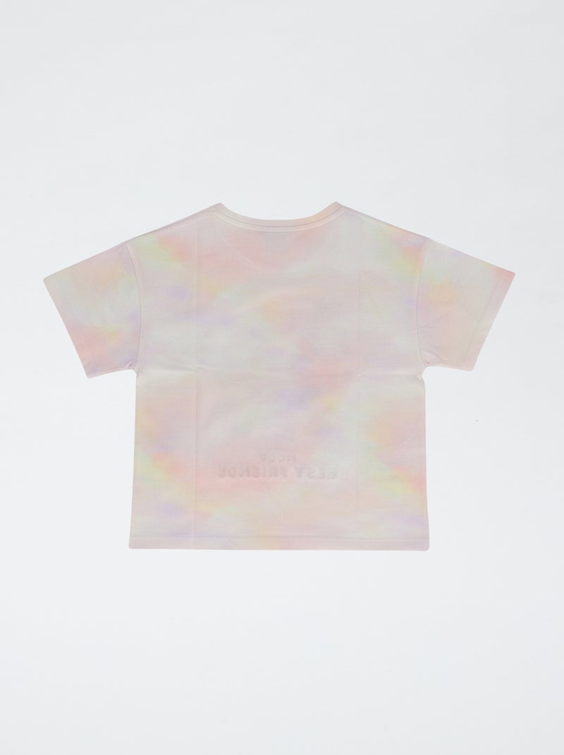 Camiseta 'Sanrio kuromi' de manga corta en algodón Blanco - Kiabi