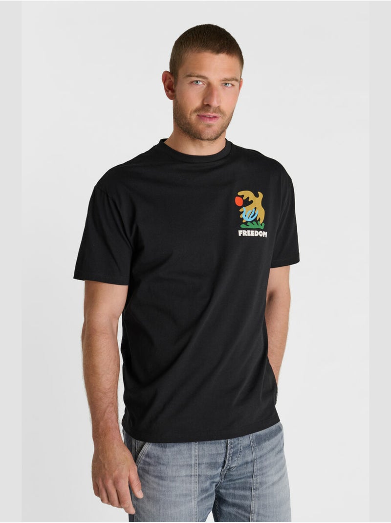 Camiseta Sastre «Le temps des cerises» Negro - Kiabi