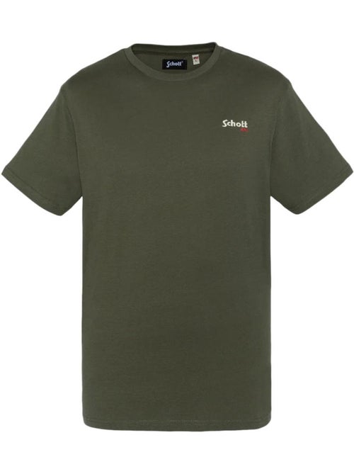 Camiseta schott bordada para hombre - Kiabi Camiseta schott bordada para hombre - Kiabi