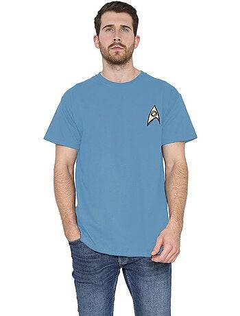 Camiseta science uniform aluminio para hombre - star trek
