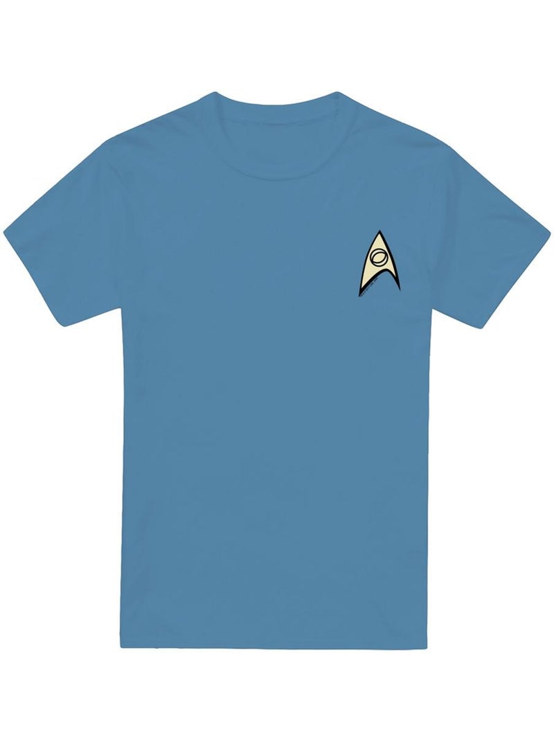 Camiseta science uniform aluminio para hombre - star trek Azul cielo - Kiabi