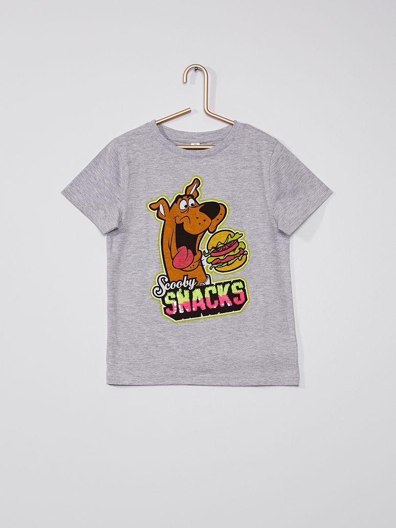 Camiseta 'Scooby' con lentejuelas GRIS - Kiabi