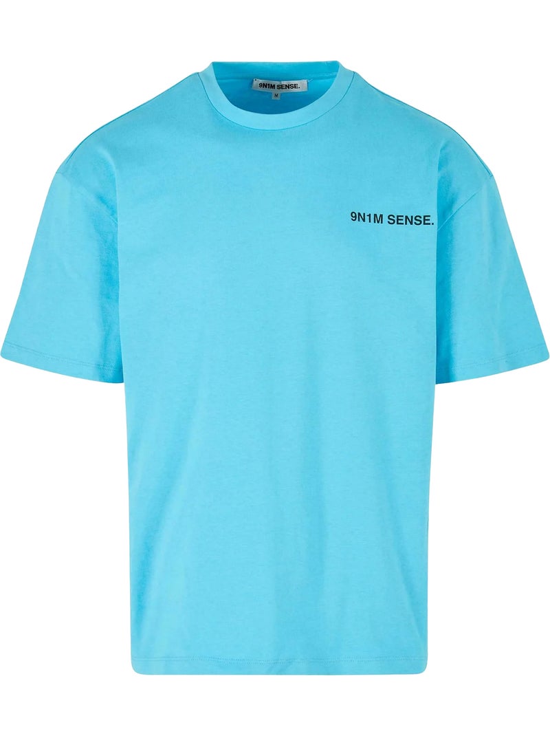 Camiseta sense samothrace para hombre - 9n1m sense Azul agua - Kiabi