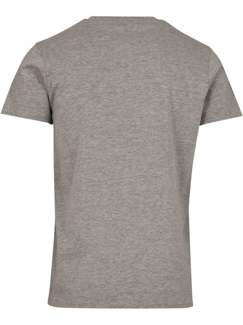 Camiseta sensitive content para hombre - mister tee Gris jaspeado - Kiabi