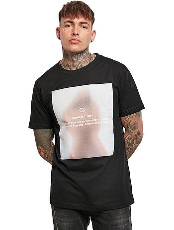 Camiseta sensitive content para hombre - mister tee