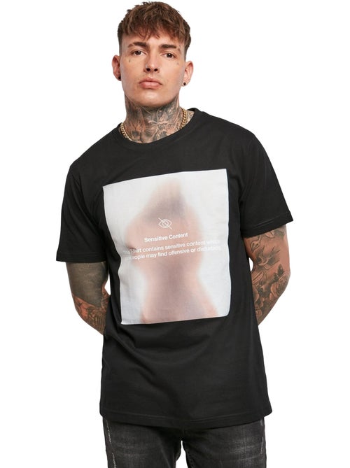 Camiseta sensitive content para hombre - mister tee - Kiabi