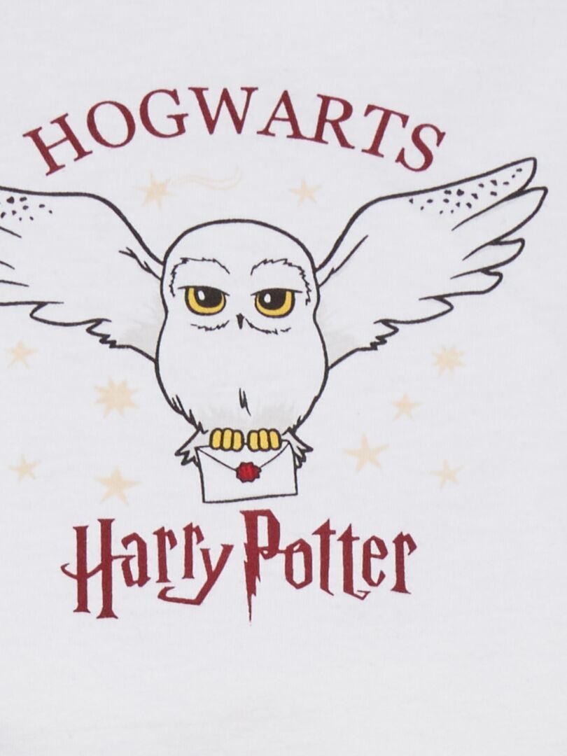 Camiseta +short 'Harry Potter' blanco/rosa - Kiabi