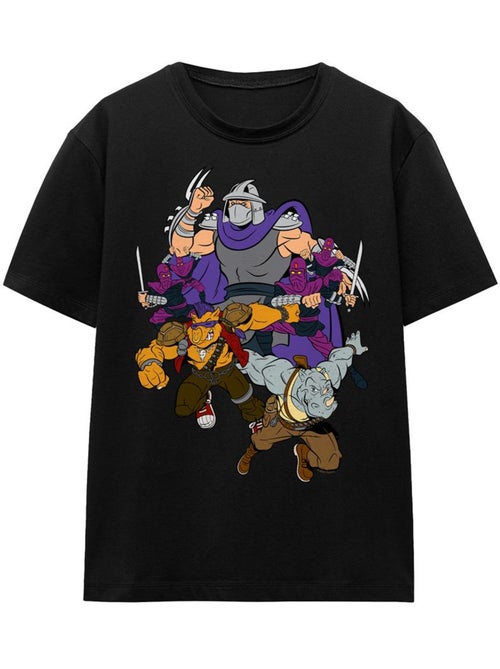 Camiseta shredder and foot clan para adultos unisex - teenage mutant ninja turtles - Kiabi